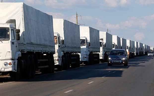 Ukraine ready to receive Russian humanitarian aid conditionally - ảnh 1